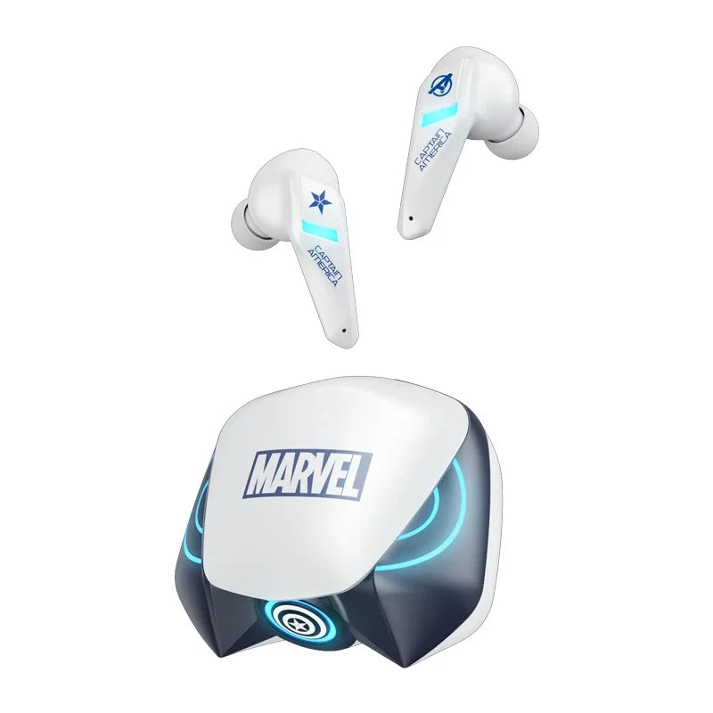 Disney Original Wireless Bluetooth Earbuds BTMV15 Noise Reduction Sports Gaming Waterproof Earphones Low Latency for Marvel