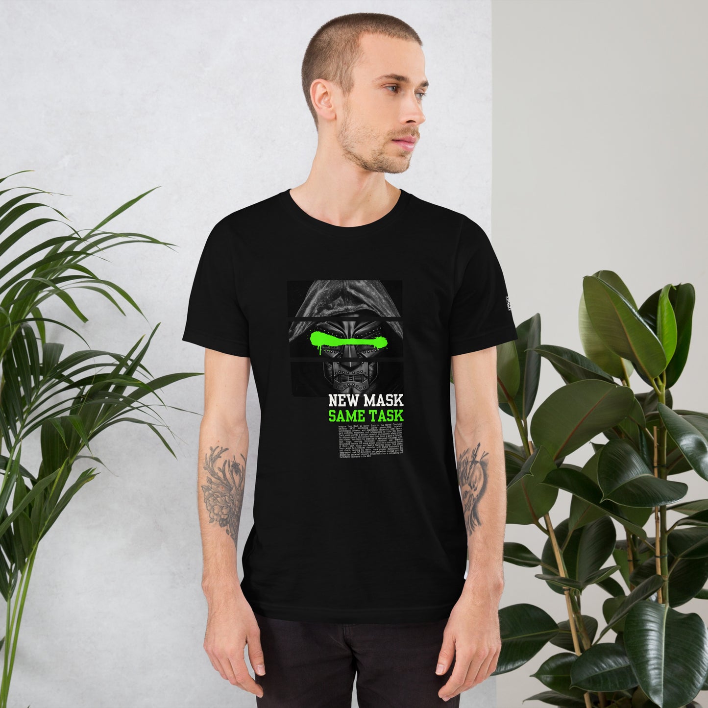 Dr Doom "New Mask Same Task" Unisex t-shirt