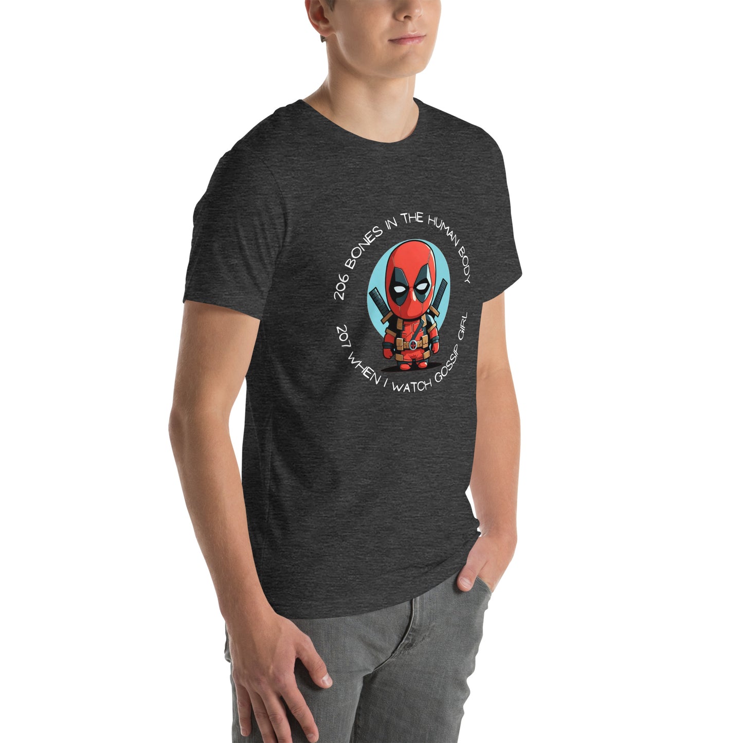 Deadpool "206 Bones" Unisex t-shirt
