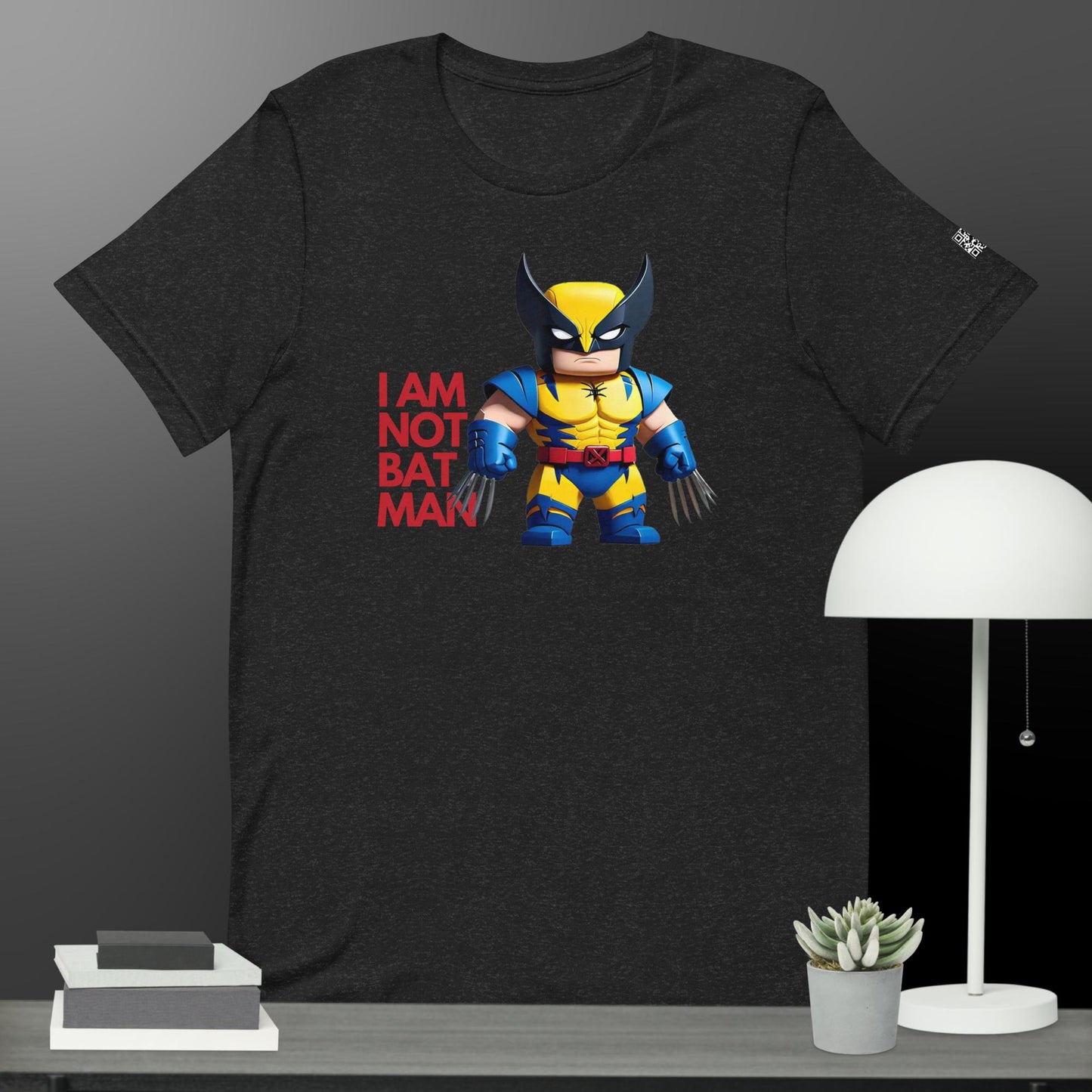 Wolverine "I am not bat man" Unisex t-shirt
