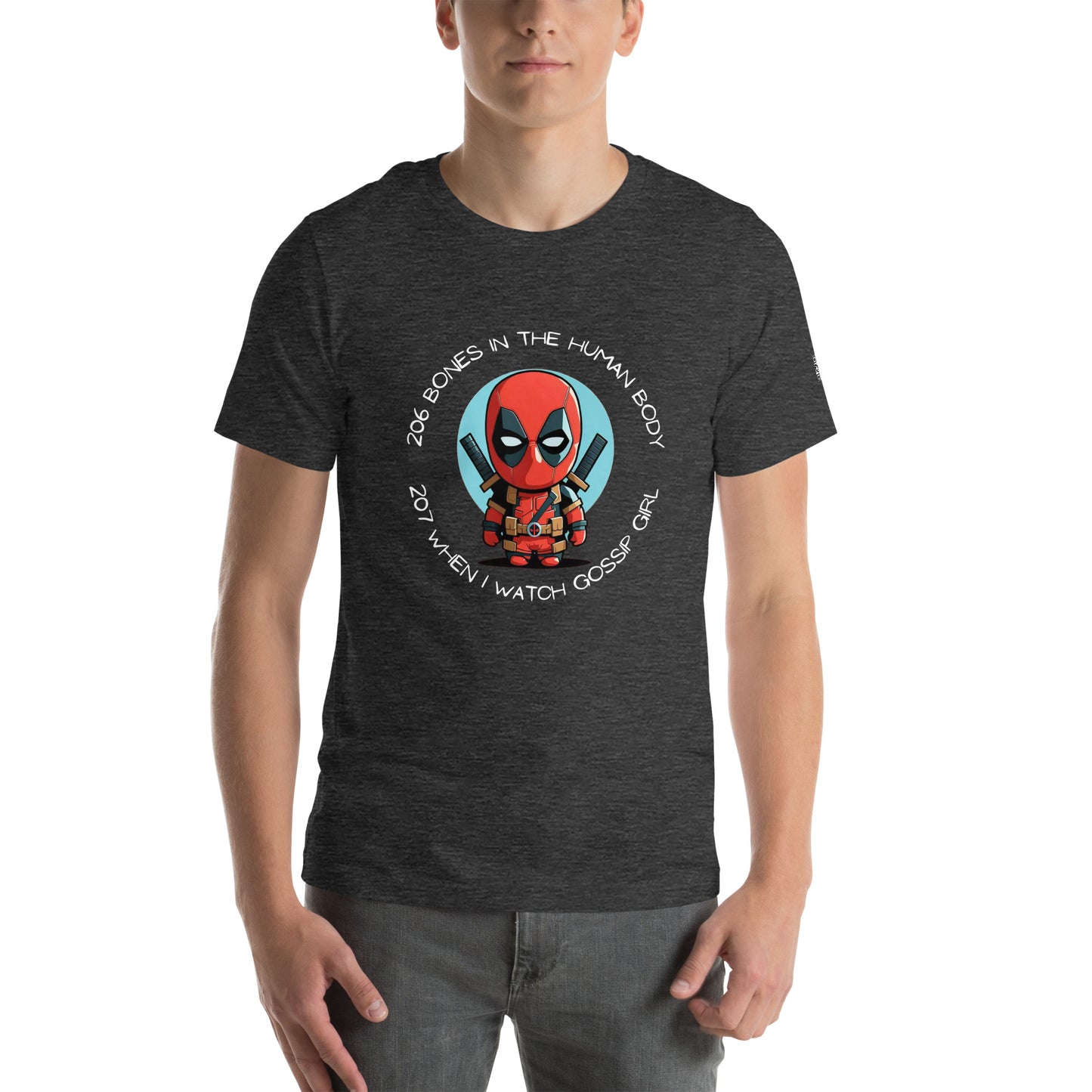 Deadpool "206 Bones" Unisex t-shirt