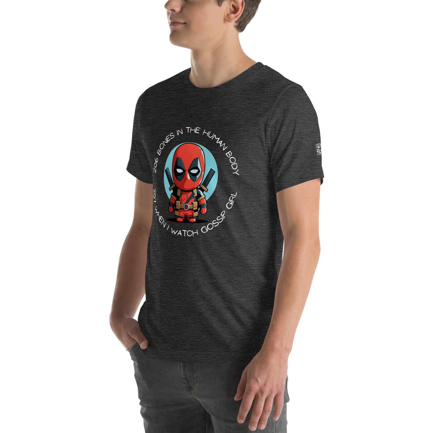 Deadpool "206 Bones" Unisex t-shirt