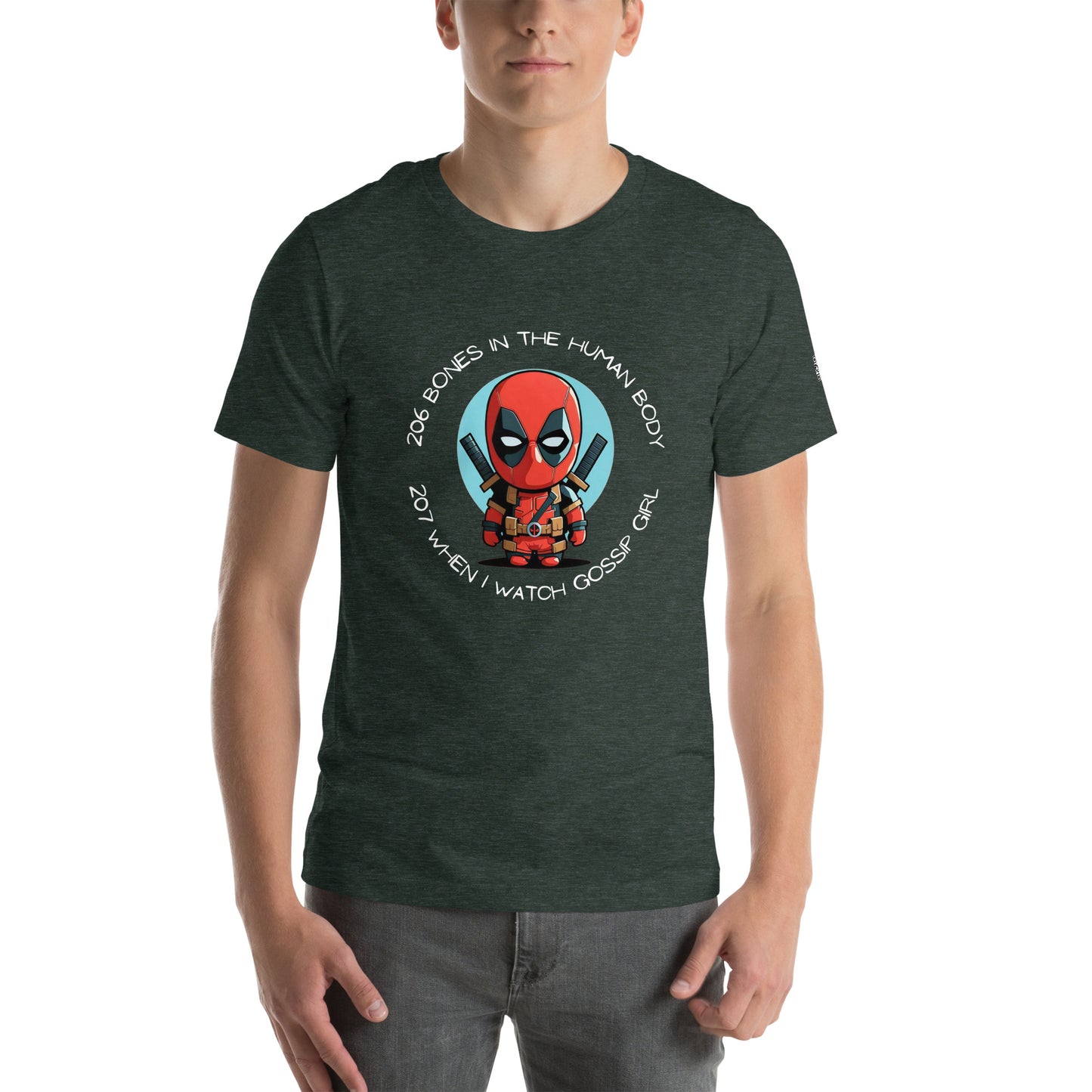 Deadpool "206 Bones" Unisex t-shirt