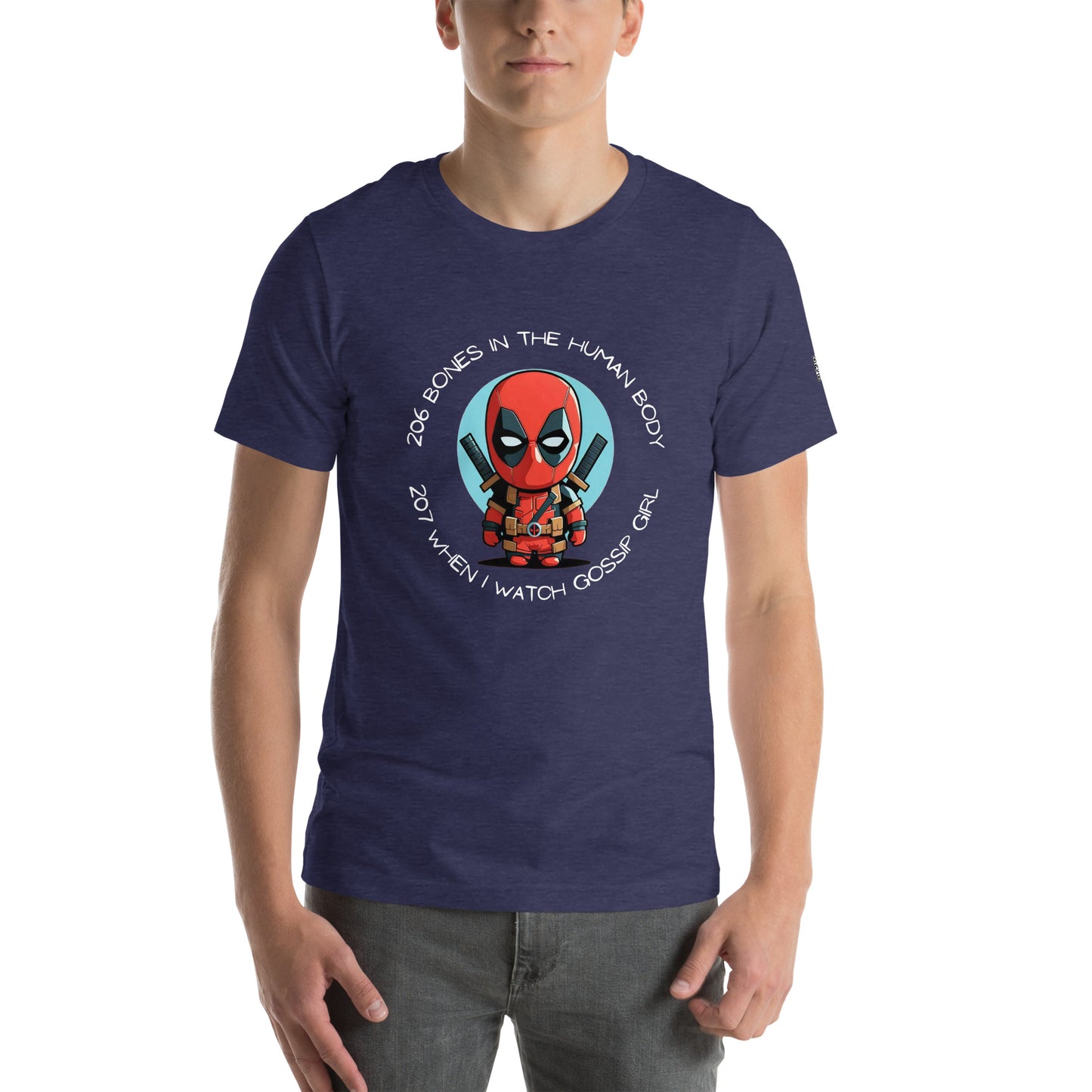 Deadpool "206 Bones" Unisex t-shirt