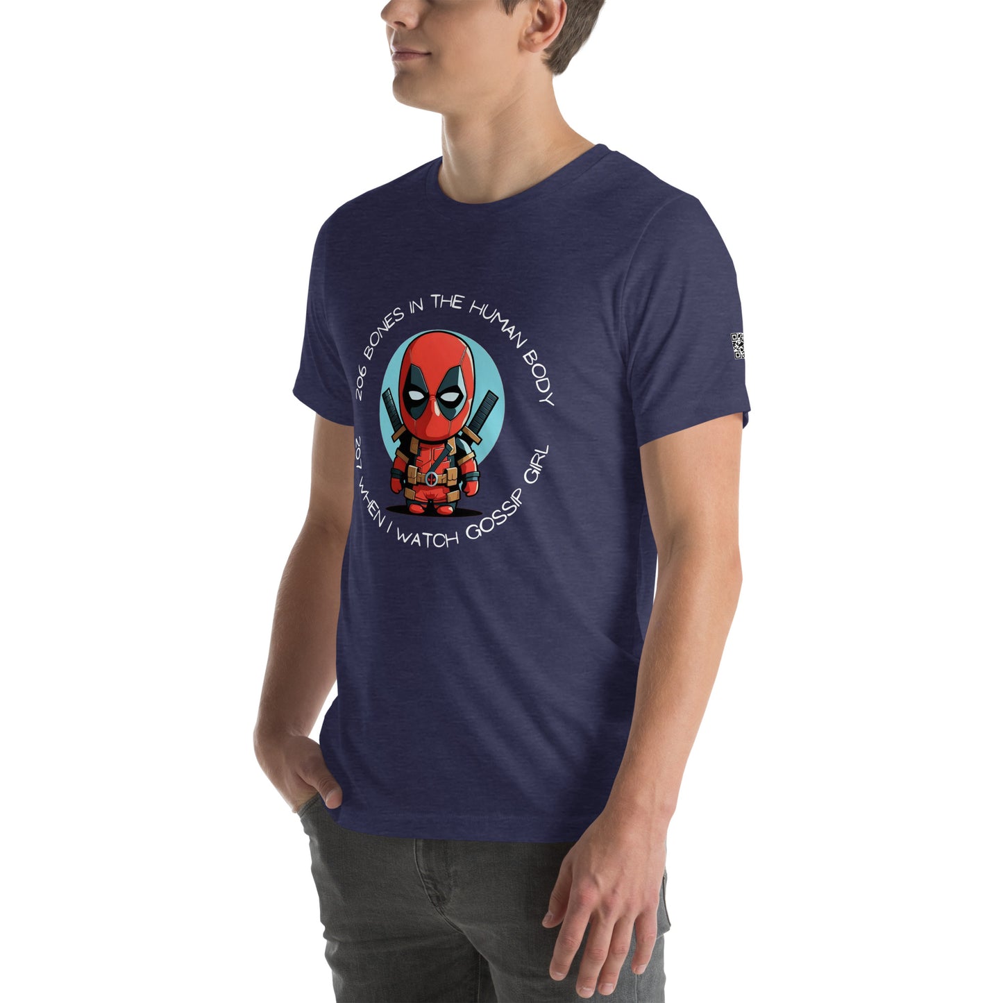 Deadpool "206 Bones" Unisex t-shirt